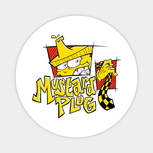 mustard Magnet by PrettyNeat Patterns